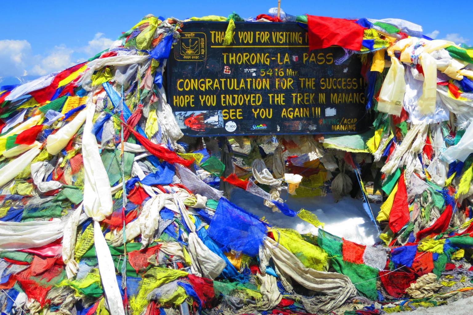 Annapurna circuit trek 